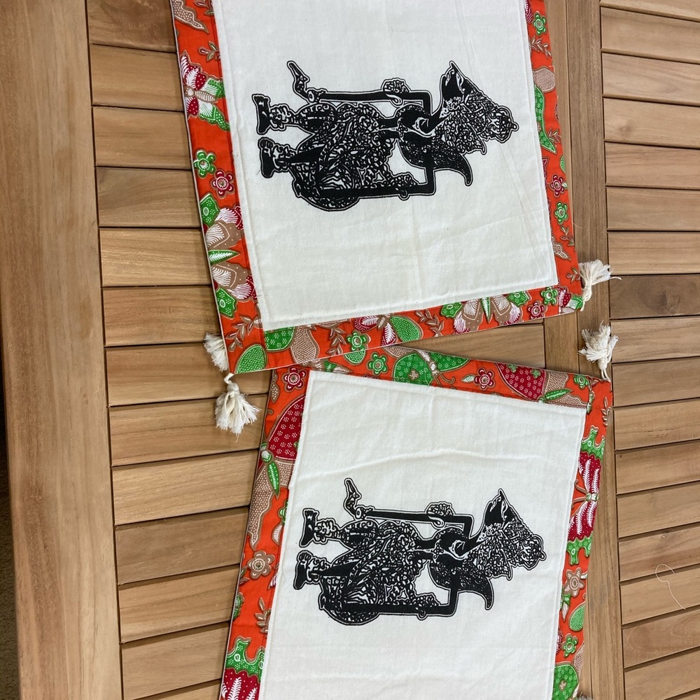 Traditional Handmade Indonesian Pillow Covers